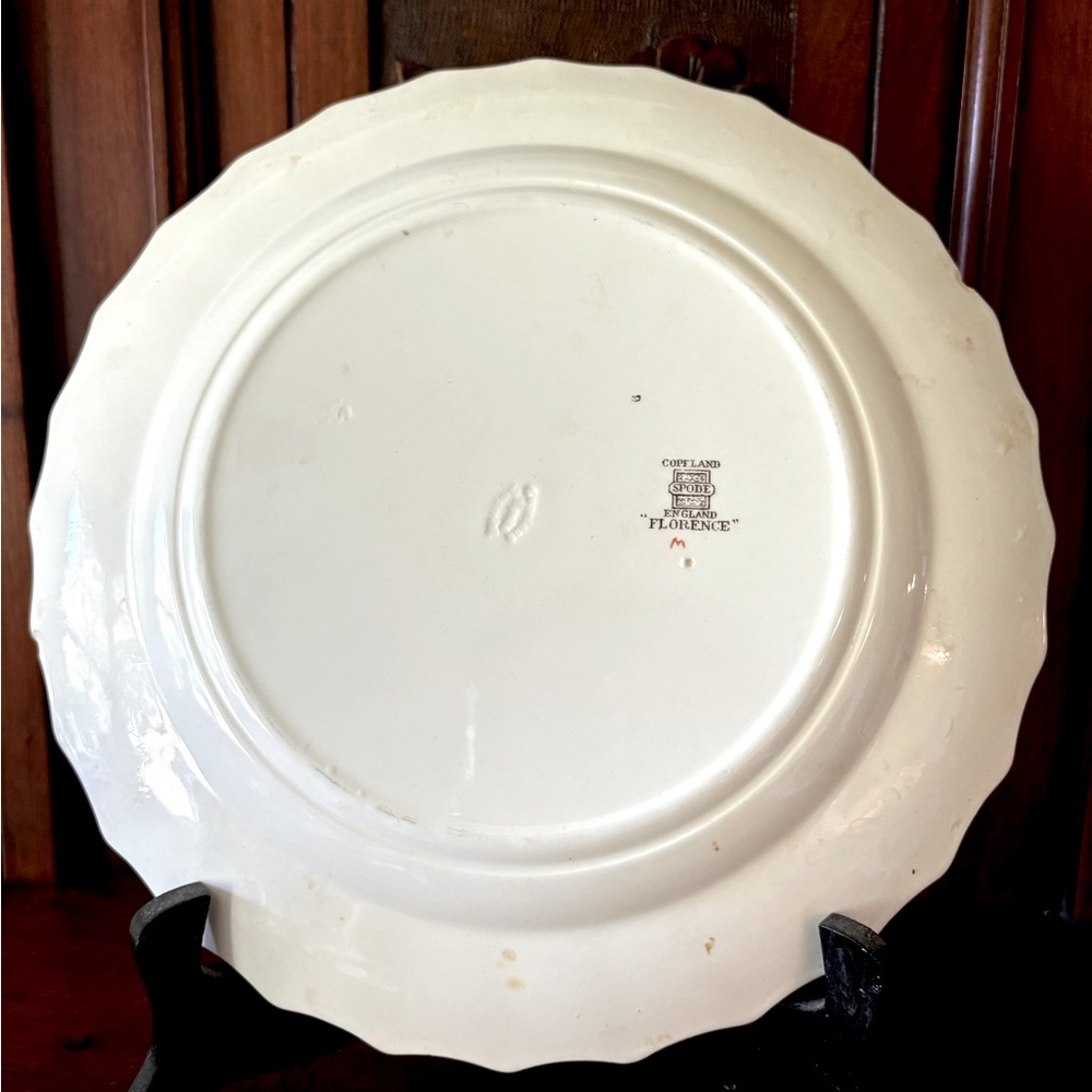 Spode Copeland “Florence” Ceramic Dinner Plate❣️ - Picture 4 of 6